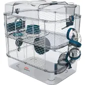 Zolux hamster-/råttbur RODY 3 DUO blå