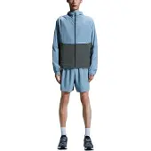 On Running On Core Jacka Logo Huva Färgblock Bekväm Jacka Herrjacka Ljusgrå-Blå Solar-Svart 1ME10332987 S