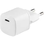 Sandstrom 30W USB-C GaN väggladdare-Vit
