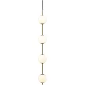 UMAGE Design pendellampa Audrey, dimbar, Mässing / guld, Vardagsrum / matsal, Metall, Design, Pendellampa
