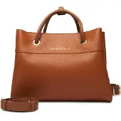 Valentino Shoppingväska 'Sac Cabas Alexia Marron Femme Cuoio' brun