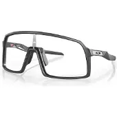 Oakley - Solglasögon - Sutro Matte Carbon Clear Photochromic för Unisex - Svart