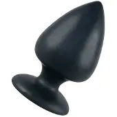 Black Velvets analplugg - extra stor