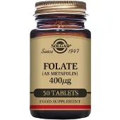Solgar Metafolin Folate 400mcg Tabletter 50 Enheter