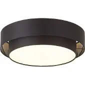 QAZQA Modern taklampa svart 50 cm 3-ljus - Drum Duo
