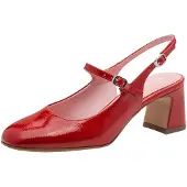 Tamaris Slingback pumps röd