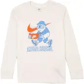Nike T-shirt royalblå / ljusblå / orange / off-white