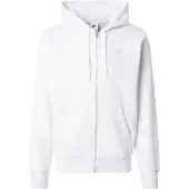 Nike Luvtröja Club Full Zip - Grå/Vit, storlek Medium