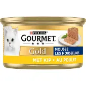 Gourmet Gold Mousse med kyckling våtfoder katt (85 g)