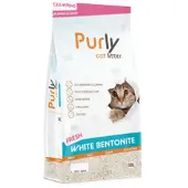 Purly Clumping White bentonit kattsand - Fresh