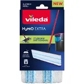 Vileda 175787 H2PRO EXTRA Flat Mop Ersatzbezug Tvättöverdrag Flerfärgad 1 st