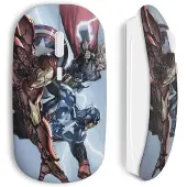 CAPACHEAP Souris Sans Fil Thor Captain America Iron Man
