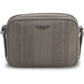 BOSS x ASTON MARTIN knitted crossbody bag with suede trims