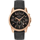 Armani Exchange Analog klocka roséguld / svart