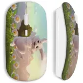 MANIACASE Souris Sans Fil Cute rabbit