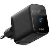 Anker Series 3 313 - Strömadapter - 45 Watt - 5 A - SFC 2.0, PD 3.0, PD/PPS (USB-C)