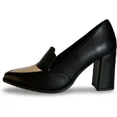 Nae Vegan Shoes Pumps 'JULIA' beige / svart