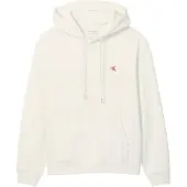 Calvin Klein Jeans Vit Bomulls Hoodie för Män