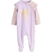 Next Sparkdräkt/body 'Eid' guldgul / guld / pastelllila