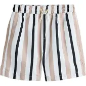 Next Badshorts marinblå / svart / vit