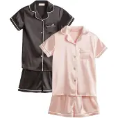 Lipsy Pyjamas pastellrosa / svart