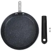 Cosy Homes Non-Stick Stekpanna Radiant-Spis Induktionsspis Matlagningsverktyg för Frukost Pannkaka