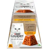 Purina Gourmet Revelations Våtfoder För Katter Med Kyckling 6x4x57g