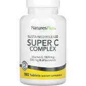 NaturesPlus Western Super C Complex, 180 tabletter