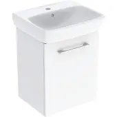 Geberit Möbelpaket SelnovaSquare 50 cm 1 dörr vit