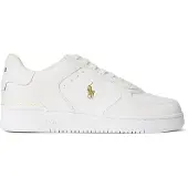 Ralph Lauren Låg sneaker guld / vit