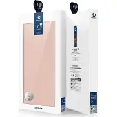DUX Samsung Galaxy S25 Skin Pro Flipfodral - Rosa