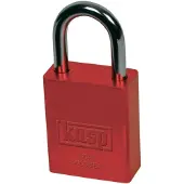 Kasp K14040REDD Hänglås 38 mm Ny låsning Röd