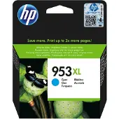 HP Bläckpatron 953XL F6U16AE, 1 600 sidor, cyan