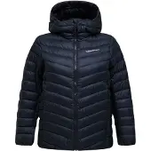 Peak Performance W Frost Down Hood Jacket Black