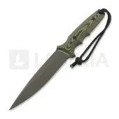 Spartan Blades Harsey Clandestina kniv, Black/Camo, Black Kydex