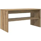 vidaXL TV-skåp Artisan Ek 80 x 35 x 40 cm Konstruerat trä