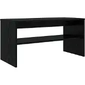 vidaXL TV-skåp Svart Ek 80 x 35 x 40 cm Konstruerat trä