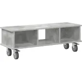 vidaXL TV-bänk Betonggrå 100 x 35 x 35 cm Konstruerat trä