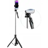 XO Selfiepinne Selfie Stick BT Tripod SS15 180 cm, svart