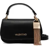Valentino Svart Polyurethan Damväska