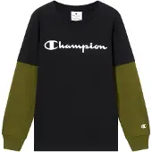 Champion Tröja - Marinblå/Gråmelerad - - 15-16 år (170-176) - Tröja