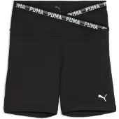 Puma Sportbyxa 'Strong' svart / vit