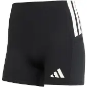 Adidas Sportbyxa 'Adizero' svart / vit