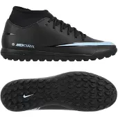 Nike Mercurial Superfly 10 Club TF Shadow - Svart/Blå - Turf (TF), storlek 38