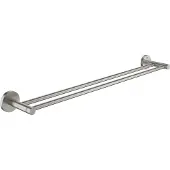 GROHE EssentialsDobbelt håndklædestang, Supersteel600mm