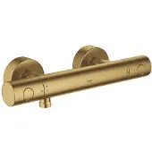 GROHE Grohtherm 1000 Cosmopolitan M termostatisk duschblandare - Borstad mässing