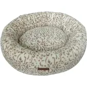 Animal Boulevard Cozy Snowleopard korg vit/brun