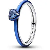 Pandora ME silver ring blå 193088C03-52
