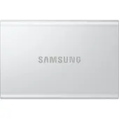 Samsung T7 Resurrected MU-PD4T0G - SSD - krypterat - 4 TB - extern (portabel) - USB 3.2 Gen 2 (USB-C kontakt) - 256 bitars AES - silver
