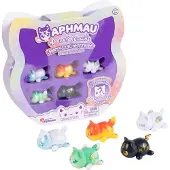Aphmau Mystery MeeMeow Figurer Multi-Pack - Elemental Glow Party, YouTube Minecraft Kanal, 5 Exklusiva Figurer